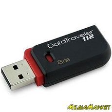 DT112/8GB  -`i Kingston DataTravel 8GB blac